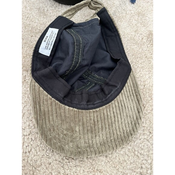 Olow Montreal Forest Green Corduroy Cotton Adjustable Newsboy Russian Cap - Picture 4 of 4